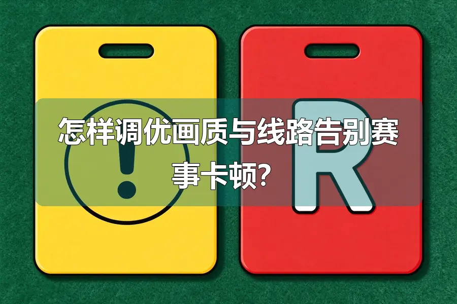 怎样调优画质与线路告别赛事卡顿?